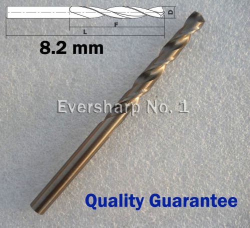 Lot 1pcs Cobalt Drill Bit M35 HSS Twist Drill 8.2 mm(.3228&#034;) For Stainless Steel