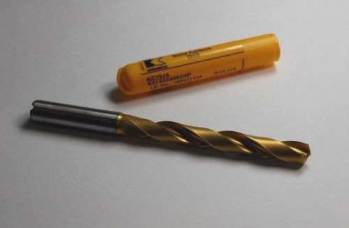 KENNAMETAL Carbide Drill 10.319mm K212A04063HP KC7515 &lt;1921&gt;