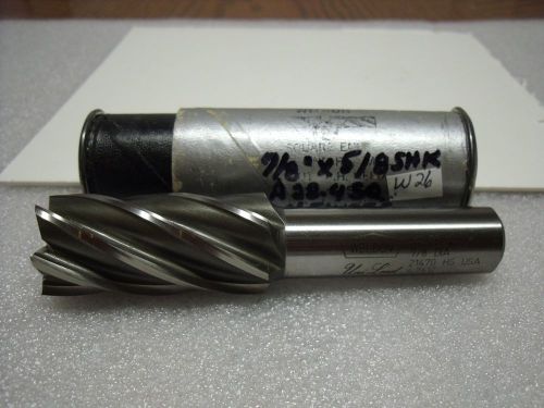 7/8&#034; x 7/8&#034; x 1-7/8” x 4&#034; 6 FL A28-4 SQ HSS Weldon Tool End Mill-W26