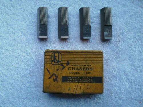 Jones &amp; Lamson Threads Chasers 1/4 x 20 NC