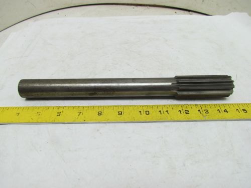 Standard 1-3/16 Machine Chucking Reamer 11&#034; Straight Shank 10pt Straight Flute