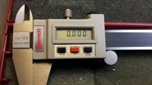 Starrett #723 Electronic Caliper