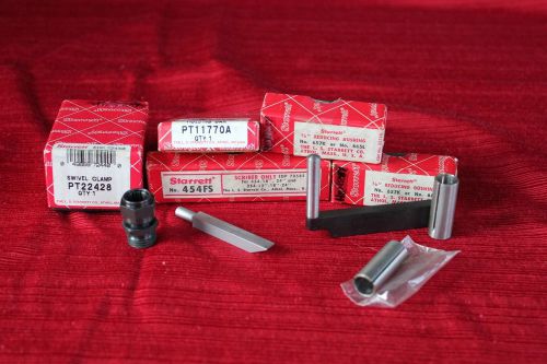 LOT OF STARRETT PARTS NEW ( 5 ) PIECES