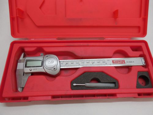 SPI 12-529-4 DIGITAL CALIPER 0-6&#034; WATER PROOF 0-150MM MACHINIST INSPECTION TOOL