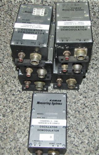 Kaman displacement measuring systems kd2300-2s for sale