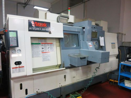 Mazak integrex 200-3st multi-axis cnc turning &amp; milling center new 2003 for sale