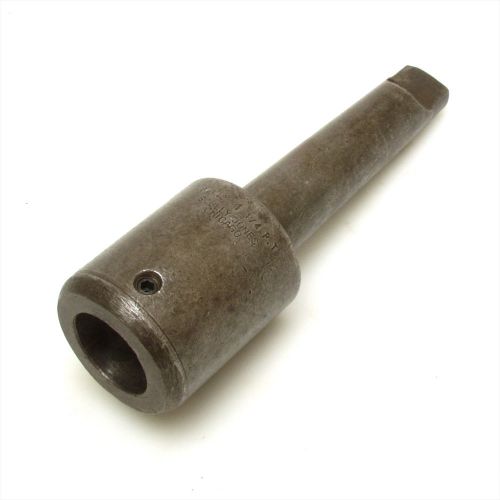 Scully-Jones 1-1/4&#034; Pipe Thread Rigid Tap Holder Morse No.4 Taper 04142