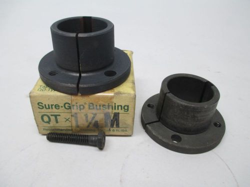 LOT 2 NEW TB WOODS ASSORTED QT 1-1/4 BUSHING 1-1/4IN ID D278765