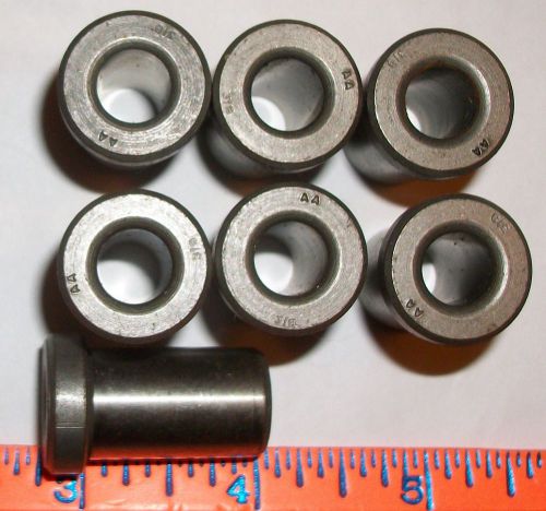 (7)  drill bushings type h 3/8&#034; for sale