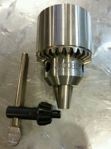 Jacobs Drill Chuck 33BA  5/64 - 1/2 Capacity 3/8&#034;- 24 Mount Thread NEW