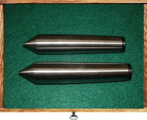 LOT OF 2 LATHE MT3 HSS DEAD CENTERS ATLAS CRAFTSMAN LOGAN SOUTH BEND