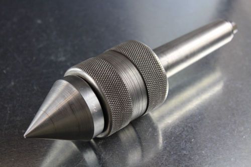 UNIQUE PRECISION LIVE CENTER 3 MORSE TAPER SHANK