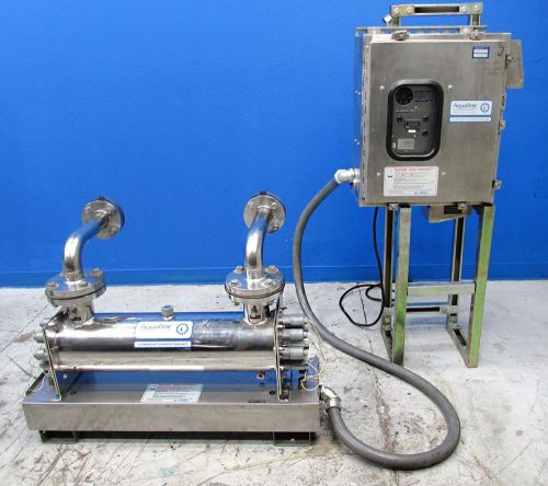 Aquafine rbe-8r ultraviolet uv water treatment unit for sale