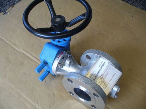 Warren Controls Series 3800 2-way Rotary 2&#034; Control Valve w/ Actuator