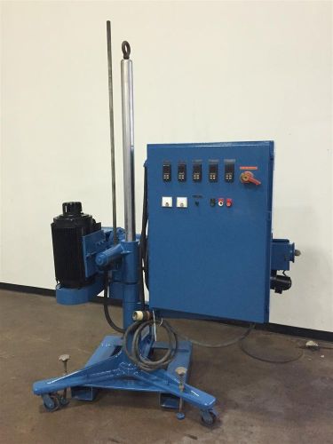 1.5&#034; Pedestal Extruder, Model 253, Air Cooled Barrel, 10 HP