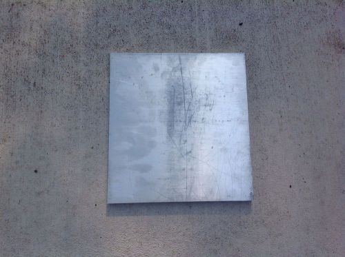 6061-T6   ALUMINUM PLATE / SHEET   5/8&#034; x 11&#034; x 12&#034;   **AS IS**