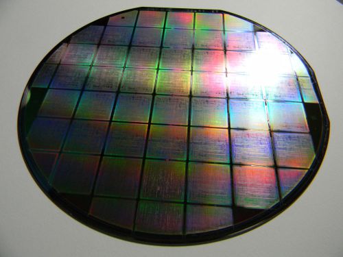 5&#034; Silicon Wafer UTMC RADHARD ASIC ....Beautiful !