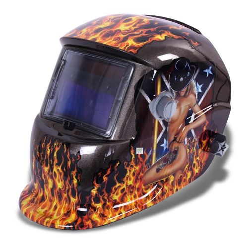 pro Solar Auto Darkening Welding Helmet Arc Tig mig certified mask grinding new