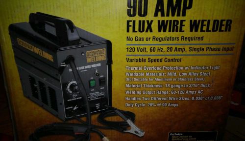 Chicago electric welder 90 amp flux wire welder