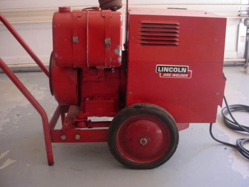 Nice! lincoln weldanpower 150 amp portable gas ac welder 4500w generator miller for sale