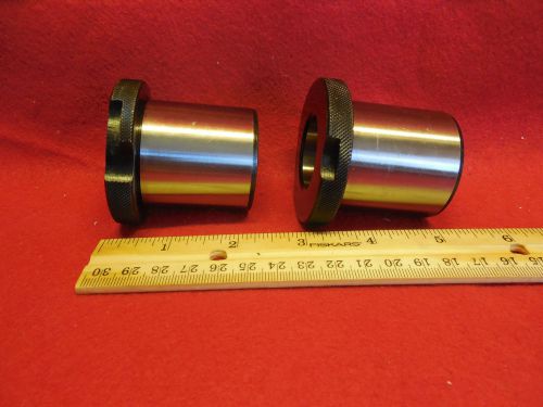 2 drill bushing sf 112-28-5312 o/d 1-3/4&#034; i/d 1-1/8&#034; machinist toolmaker milling for sale
