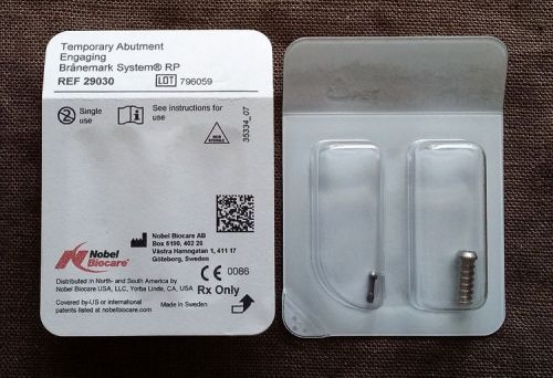 Nobel Biocare - Temporary Abutment Engaging  RP - ref: 29030 - 3 Units