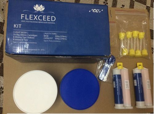 2 X GC Flexceed Putty + Light body Cartirdge SET