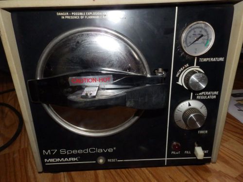 Midmark m7 speedclave autoclave ~ tattoo, dental, vet for sale