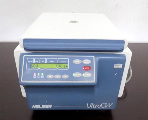 2007 helmer ultra cw cell washer centrifuge 12 place rotor warranty for sale