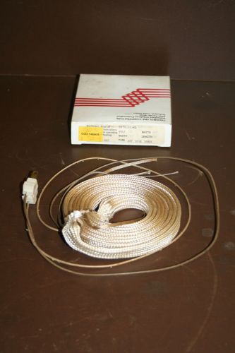Heavy Insulated Flexible Electric Heat Tape .5inx8ft. BWH051080 Unused