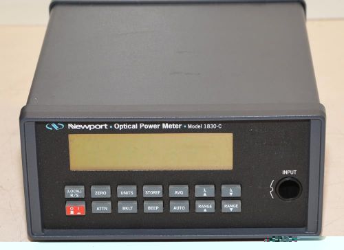 Newport Optical Power Meter Model 1830-C