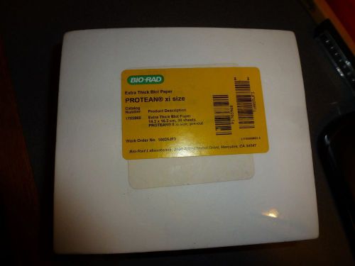 BIO-RAD Extra Thick Blot Paper 14.2 cm  X 16.2 cm  30 sheets pre-cut # 1703968