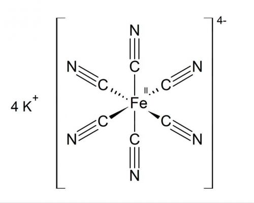 Potassium ferrocyanide, Yellow prussiate K4[Fe(CN)6] - 300g