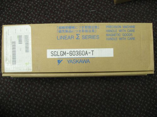 YASKAWA SGLMG-60360A-T LINEAR MOTOR WITH MAGNET TRACK