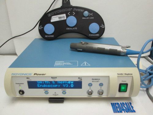 Dyonics Arthroscopy Power Console w/Shaver 7205354 &amp; Footswitch 7205399