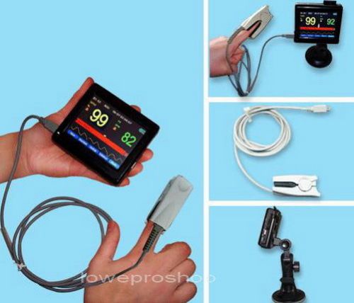 TFT Touch Screen Pulse Oximeter Spo2 Monitor +SW 60A