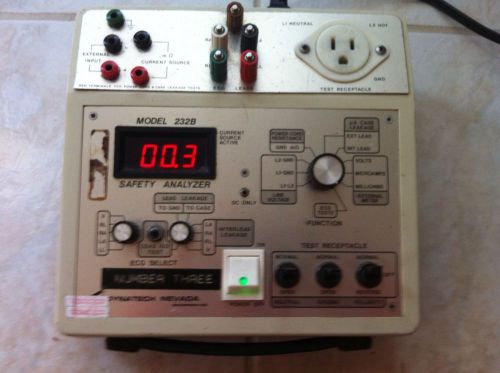 Dynatech Nevada Model 232B Safety Analyzer