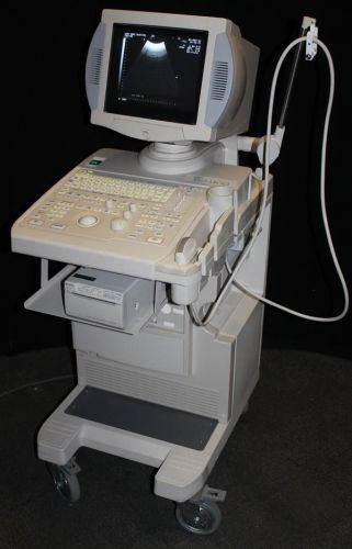 Aloka SSD 1400 Prostate Ultrasound System w 3.5MHz Probe Printer Free Shipping!