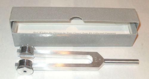 VINTAGE ELI LILLY &amp; CO MEDICAL TUNING FORK ORIGINAL BOX 256C