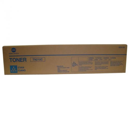 GENUINE KONICA MINOLTA BIZHUB C250 / C252 CYAN TONER CARTRIDGE TN210C