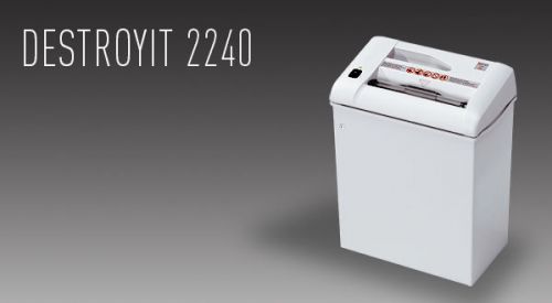 DestroyIt 2260 Strip-Cut Paper Shredder