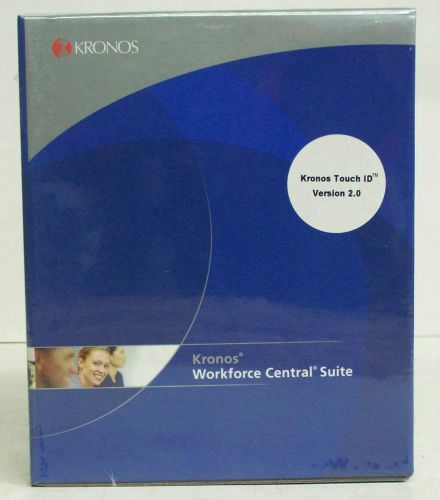 KRONOS WORKFORCE CENTRAL SUITE KRONOS TOUCH ID V2.0 8602006-001 SOFTWARE