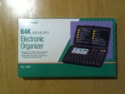 Vintage Radio Shack EC-356 65-865 64k Memory Electronic Organizer~~NEW~~