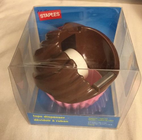 Staples Cupcake Refillable Tape Dispenser, 41733