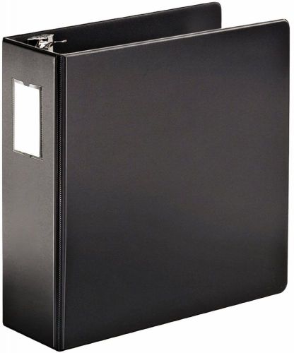 Cardinal Perstrength Locking Slant Ring Reference Binder With 4 Black