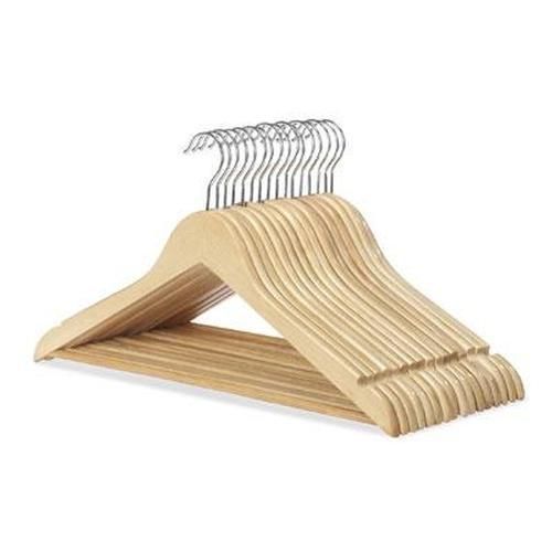 Wood suit hangers 16 set 6026-715-16 for sale