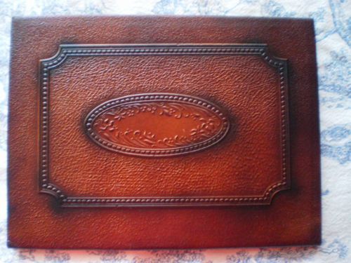 Genuine leather cover  Conference folder Document holder