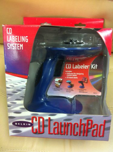 BELKIN CD LaunchPad Labeling System - CD Labeler Kit NEW IN BOX