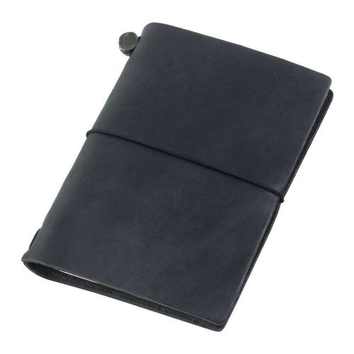 Midori Traveler&#039;s Notebook Journal Passport Size - Black