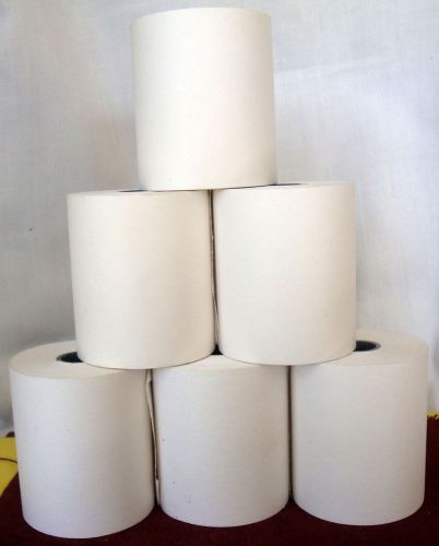 6 Adding Machine Paper Tape Rolls For  2 1/4&#039;&#039;